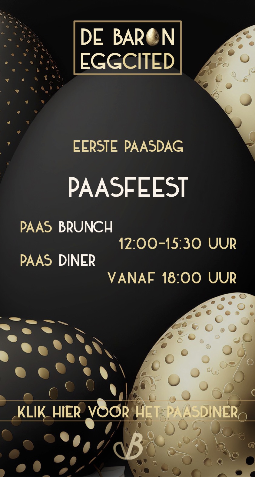 1e Paasdag Restaurant DE Baron katwijkseweg 7 Wassenaar Katwijk