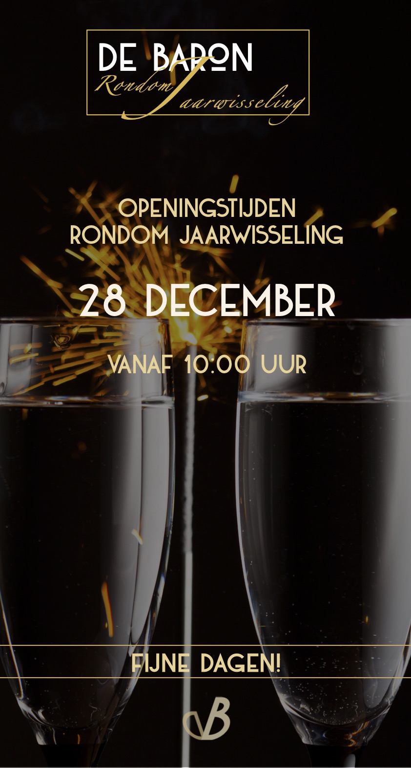 Restaurant DE Baron Wassenaar 28 december