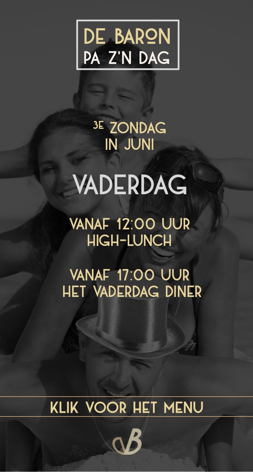 VADERDAG Restaurant De Baron